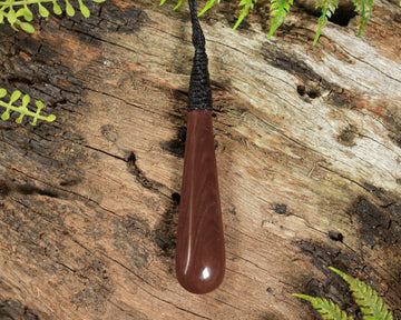 NZ Gneiss Schist Medium Roimata Pendant (BH414)