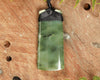 NZ Greenstone Medium Toki Pendant (BK308) Hapopo Pounamu