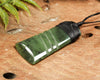 NZ Greenstone Medium Toki Pendant (BK386) Hapopo Pounamu