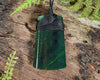 NZ Greenstone Small Toki Pendant (BK449) Kawakawa Pounamu