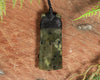NZ Greenstone Medium Toki Pendant (BK451) Rimu Pounamu