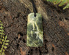 NZ Greenstone Small Toki Pendant (BK519) Pounamu