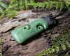 NZ Greenstone XLarge Toki with Koru Pendant (BK992) Hapopo Pounamu