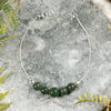 NZ Greenstone Beaded Bracelet (BM406) Kawakawa Pounamu