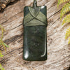 NZ Greenstone Small Toki Pendant (BN504) Rimu Pounamu