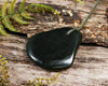 NZ Greenstone Large Freeform Pendant (BP191) Kawakawa Pounamu