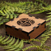 NZ Wood Small Square Decorative Box (BT601)