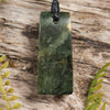 NZ Greenstone Small Toki Pendant (BT744) Rimu Pounamu