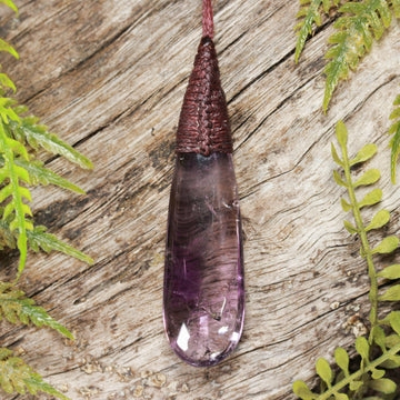 Amethyst Small Roimata Pendant (BT753)