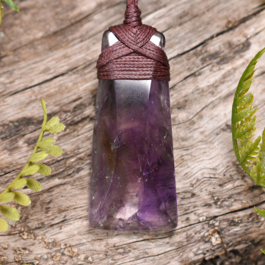 Amethyst Small Toki Pendant (BT757)