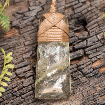 Lemon Quartz Small Toki Pendant (BT758)