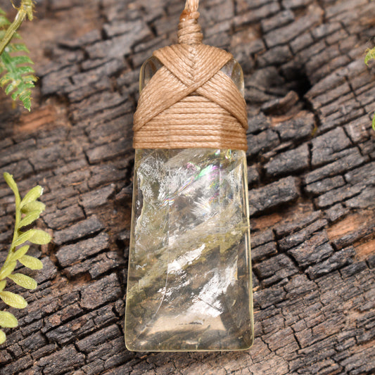 Lemon Quartz Small Toki Pendant (BT758)