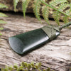NZ Greenstone Small Toki Pendant Rimu Pounamu