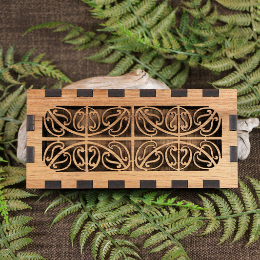 Spotted Gum Wood Small Rectangle Decorative Box