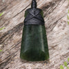 NZ Greenstone XSmall Toki Pendant Rimu Pounamu