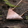 NZ Rhodonite Small Kōuma Breastplate Pendant