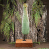 NZ Greenstone Mere with Stand Flower Jade Pounamu