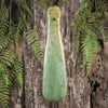 NZ Greenstone Mere with Stand (BT792) Flower Jade Pounamu