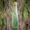NZ Greenstone Mere with Stand (BT792) Flower Jade Pounamu