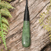 NZ Greenstone Medium Roimata Pendant Hapopo Pounamu