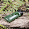 NZ Greenstone Medium Toki with Koru Pendant Hapopo Pounamu