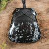 Snowflake Obsidian Small Toki Pendant (BW355)