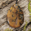 Dendritic Agate Large Roimata Pendant (BW388)