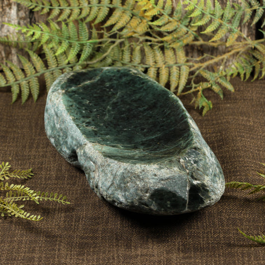NZ Greenstone Bowl (BW807) Tangiwai Pounamu