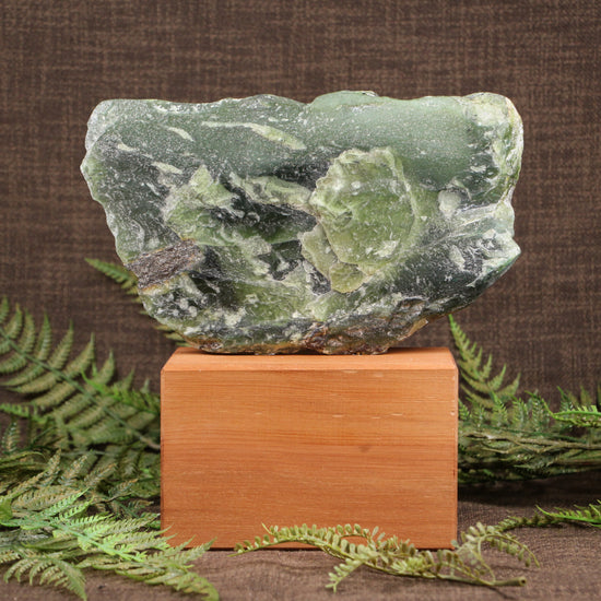 NZ Greenstone Freeform Sculpture Tangiwai Pounamu