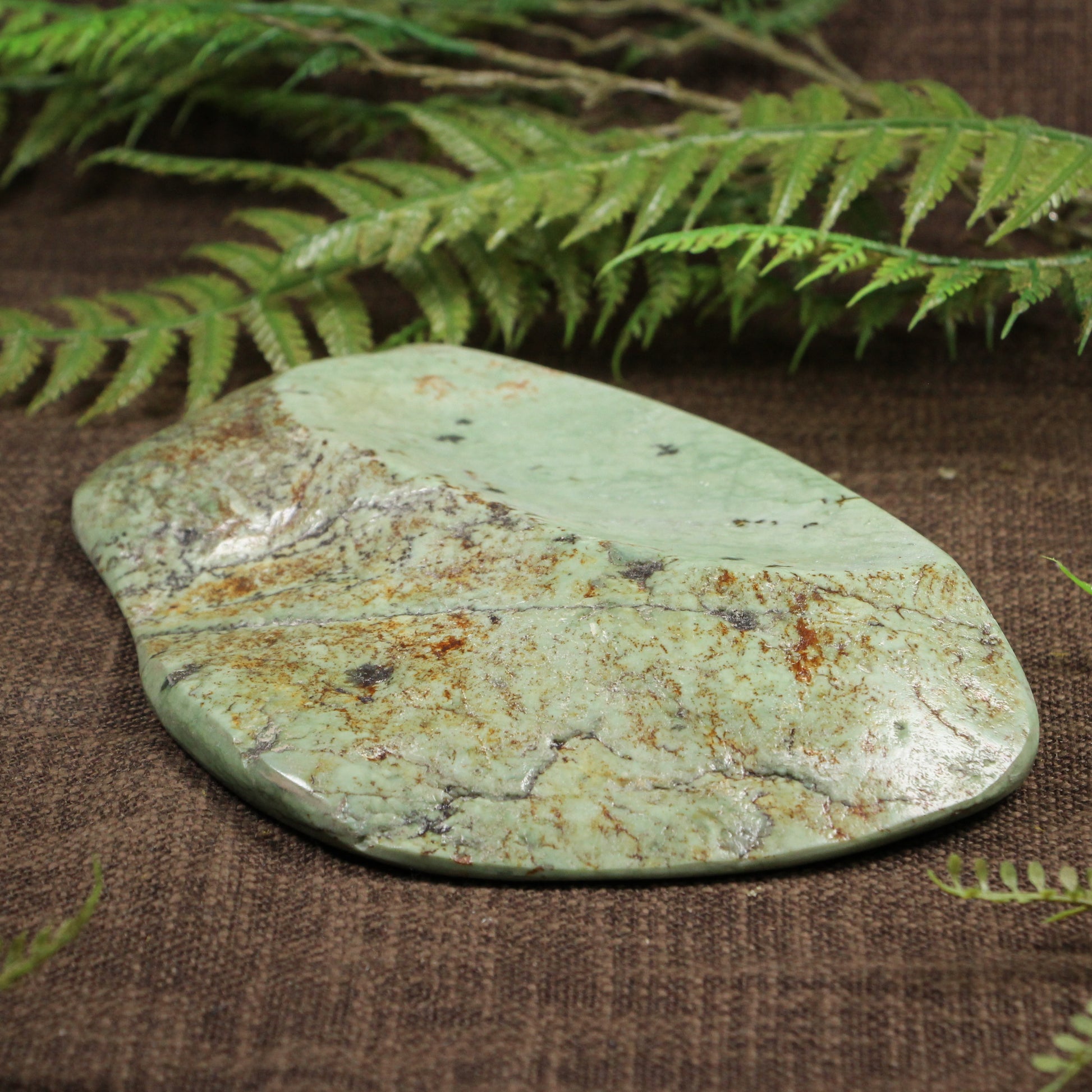 NZ Greenstone Bowl Kaniere Pounamu