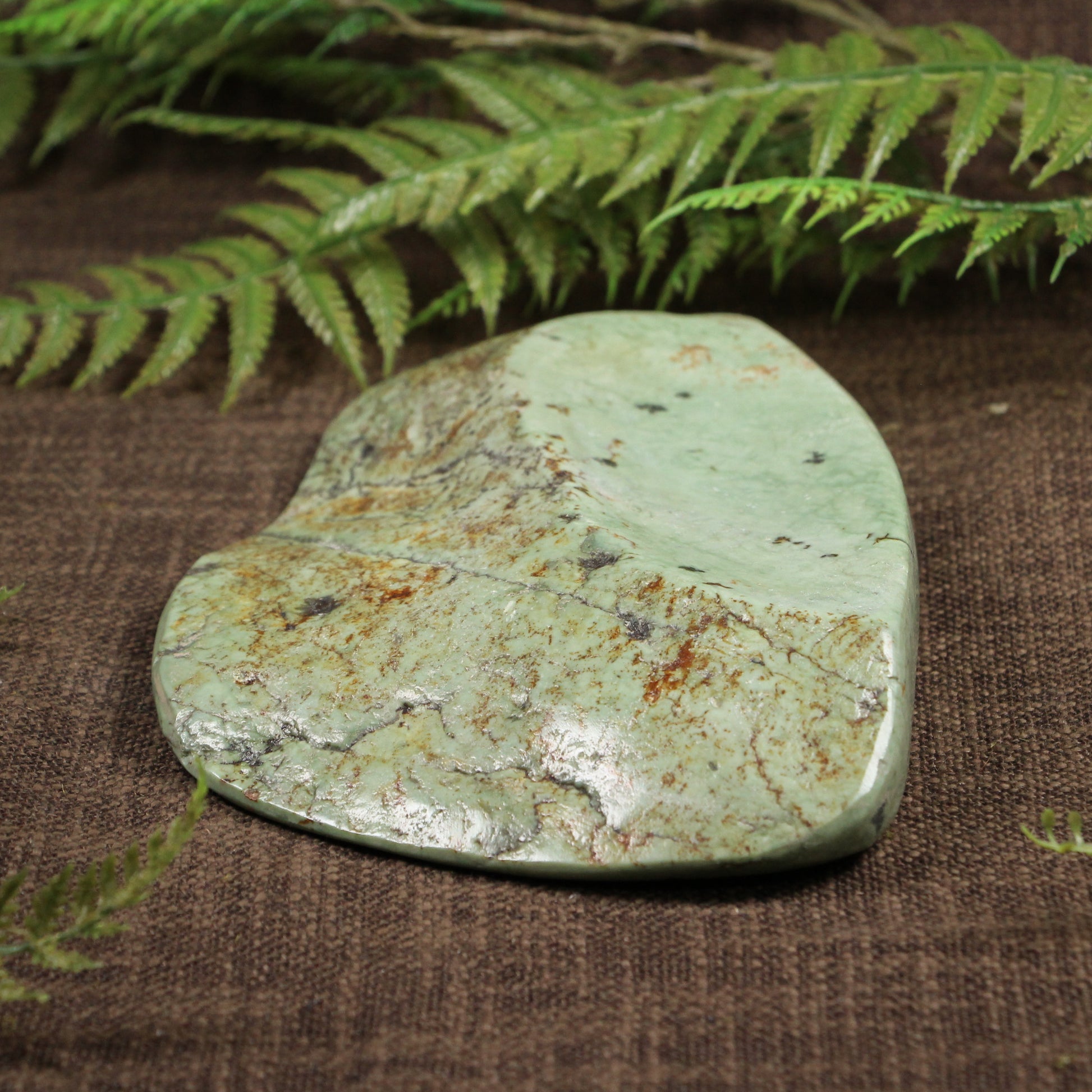 NZ Greenstone Bowl Kaniere Pounamu