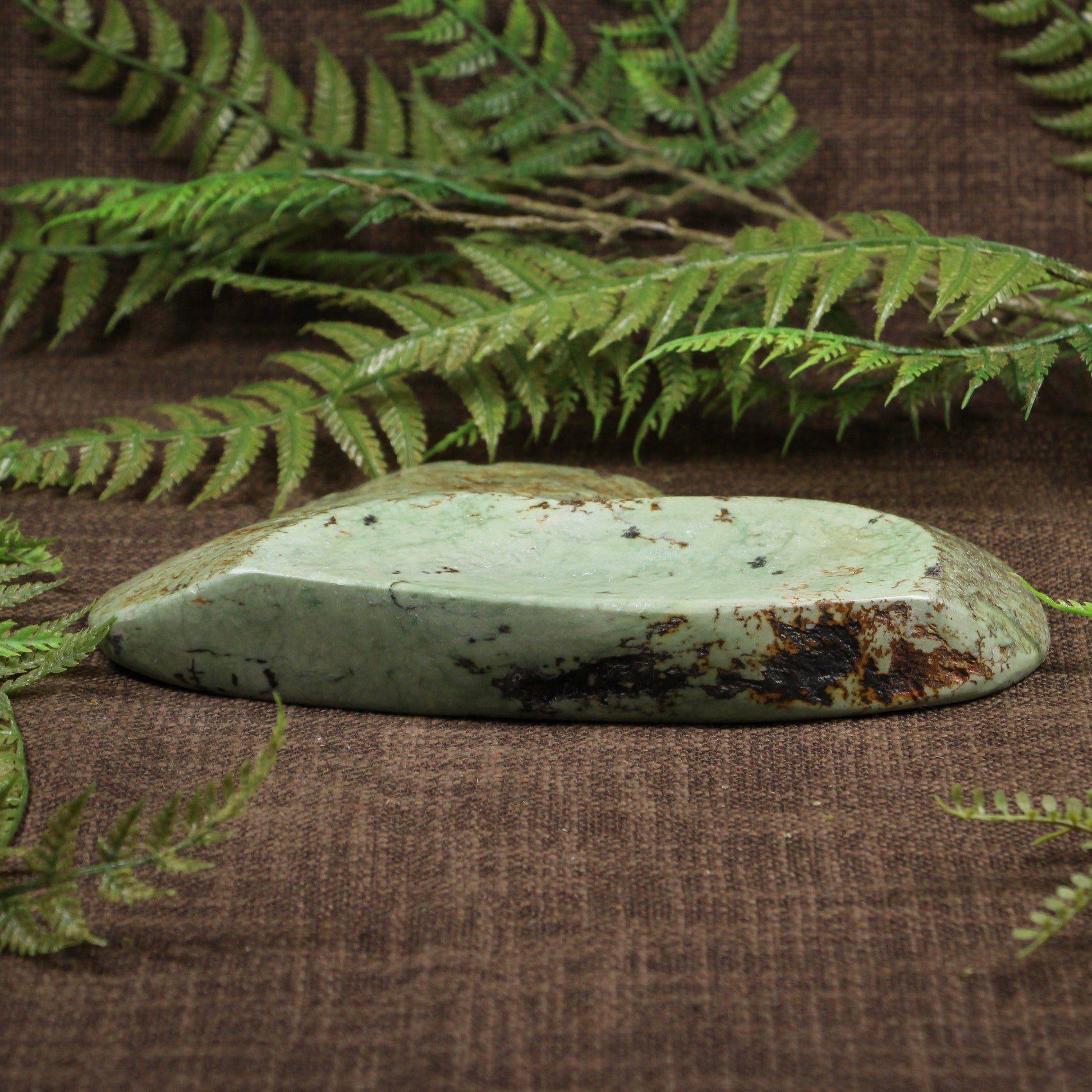 NZ Greenstone Bowl Kaniere Pounamu