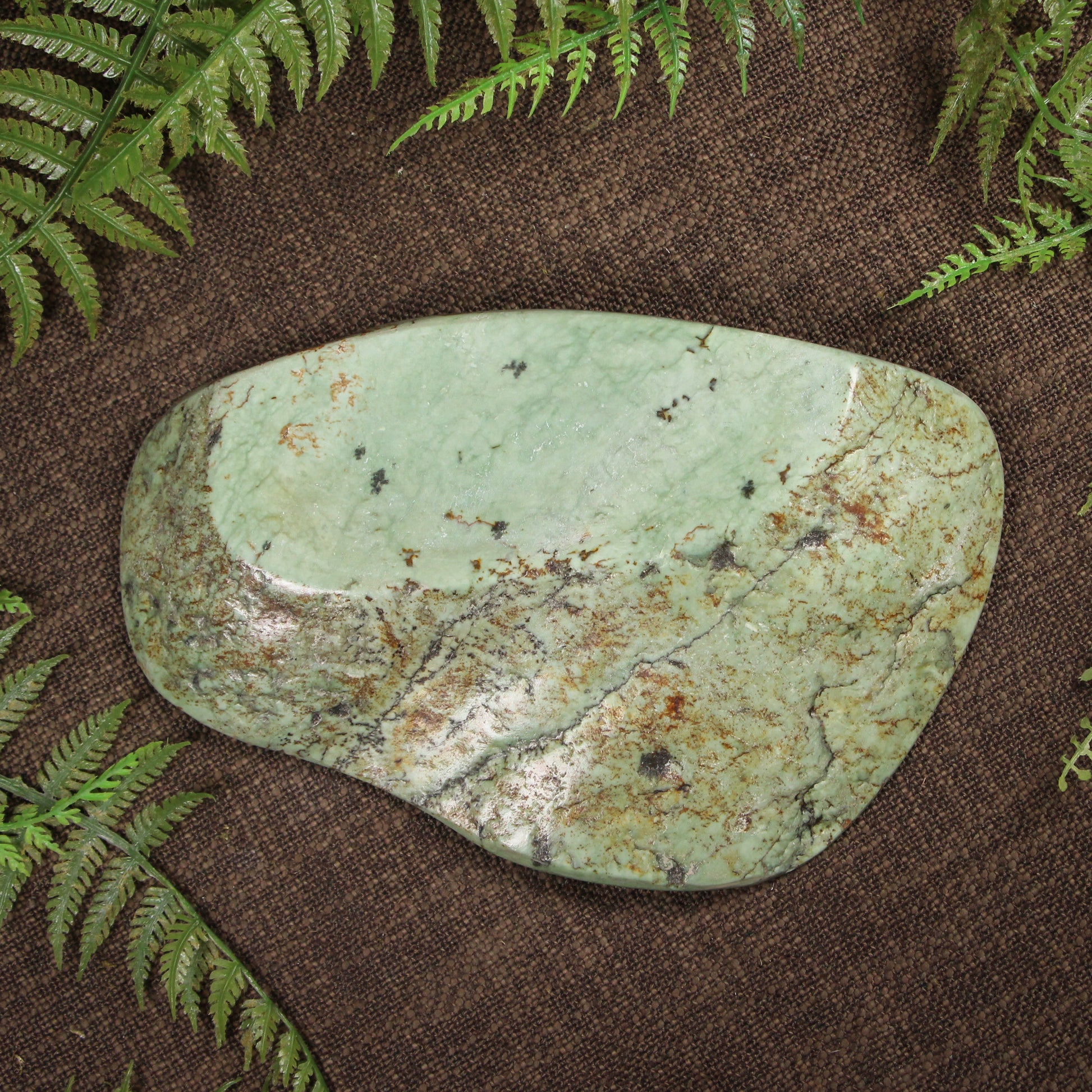 NZ Greenstone Bowl Kaniere Pounamu