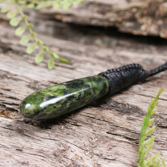 NZ Greenstone Small Roimata Pendant Douglas Creek Pounamu