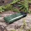NZ Greenstone Large Toki Pendant Hapopo Pounamu