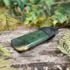 NZ Greenstone Medium Toki Pendant Flower Jade Pounamu