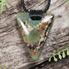 Chrysoprase XSmall Niho Taniwha Tooth Pendant
