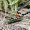 Chrysoprase XSmall Niho Taniwha Tooth Pendant