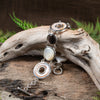 Mother of Pearl Sterling Silver Set Linked Bracelet
