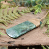 NZ Greenstone Large Toki Pendant Inanga Pounamu
