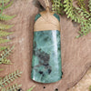 NZ Greenstone Large Toki Pendant Inanga Pounamu