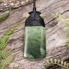 NZ Greenstone Medium Toki Pendant Flower Jade Pounamu