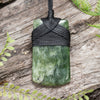 NZ Greenstone Small Toki Pendant Hapopo Pounamu