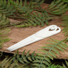 Bone Heru With Koru XLarge Hair Comb