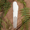 Bone Heru XLarge Hair Comb (CB471)