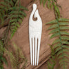 Bone Heru With Matau XLarge Hair Comb