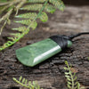 NZ Greenstone Small Toki Pendant Auhunga Pounamu