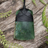 NZ Greenstone Small Toki Pendant (CB832) Hapopo Pounamu