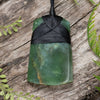 NZ Greenstone Small Toki Pendant (CB832) Hapopo Pounamu