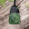 NZ Greenstone XSmall Toki Pendant  Kawakawa Pounamu